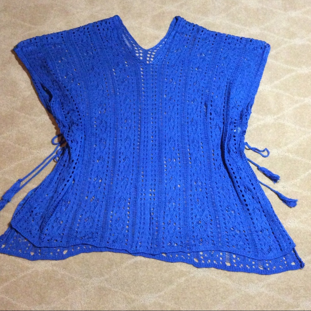 NWOT Crochet Coverup/Tunic - Picture 2 of 7